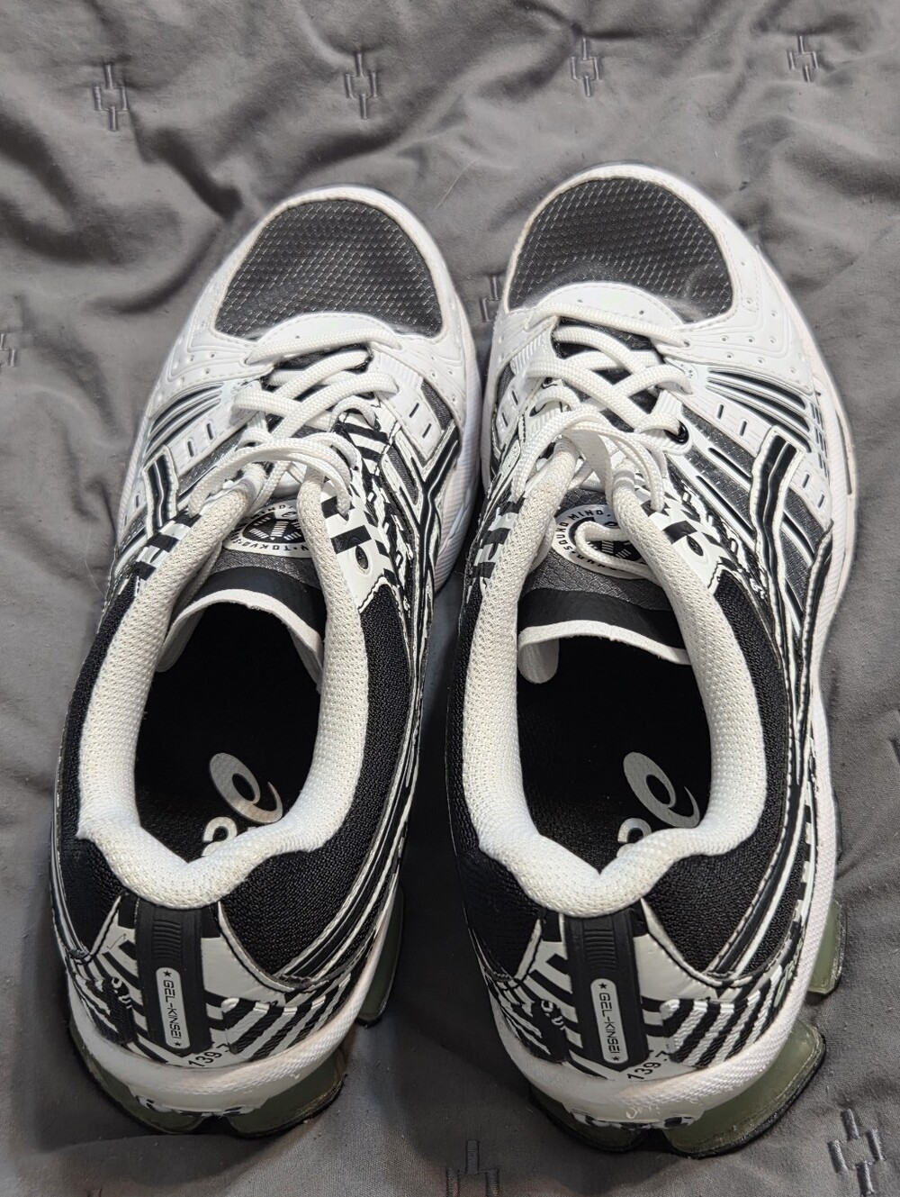 Asics Gel Kinsei OG Black, White Sneakers Size 9 Samaria Tokyo Running Outdoor - Picture 7 of 12